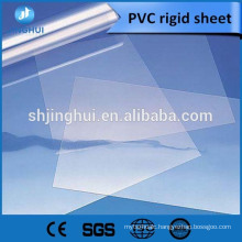 0.5mm self-adhesive rigid transparent PET film top pvc sheet